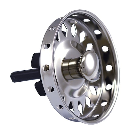 Jones Stephens Polished Nickel Replacement Basket Strainer Fits Part No. B02405 B0240PN